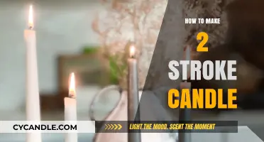 Crafting a Unique 2-Stroke Candle: A Step-by-Step DIY Guide
