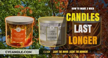 Extend Your 3-Wick Candle's Burn Time: Smart Tips for Longer Enjoyment