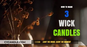 Crafting Perfect 3-Wick Candles: A Step-by-Step DIY Guide