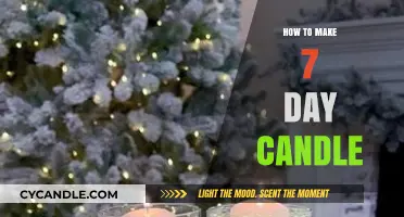 Crafting a Long-Lasting 7-Day Candle: Step-by-Step Guide
