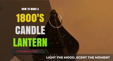 Crafting a Vintage 1800s Candle Lantern: A DIY Guide