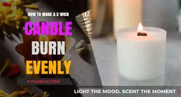 Mastering Even Burns: Tips for Perfect 2-Wick Candle Performance