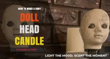 Crafting Creepy Baby Doll Head Candles: A Step-by-Step DIY Guide