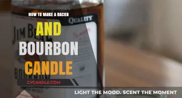 Crafting a Smoky Bacon and Bourbon Scented Candle at Home