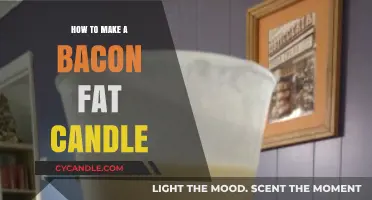 Crafting a Bacon Fat Candle: A Unique DIY Lighting Guide