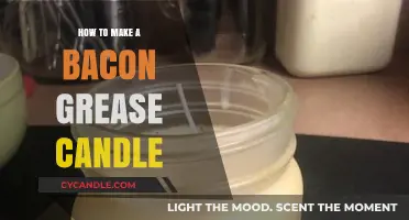 Crafting a Bacon Grease Candle: A Unique DIY Lighting Guide