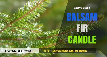 Crafting Balsam Fir Candles: A Step-by-Step DIY Guide