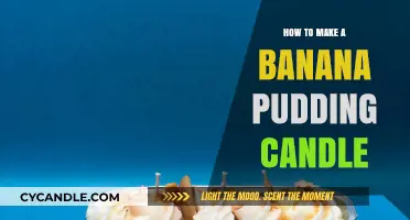 Crafting Sweet Scents: DIY Banana Pudding Candle Making Guide