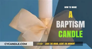 Crafting a Meaningful Baptism Candle: A Step-by-Step DIY Guide