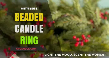 Crafting Elegance: A Step-by-Step Guide to Beaded Candle Rings
