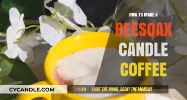 Crafting Beeswax Candle Coffee: A Unique Aromatic Brewing Experience