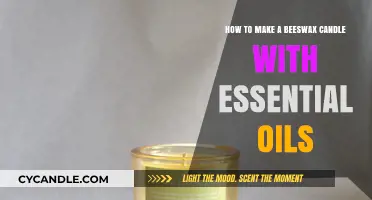 Crafting Aromatic Beeswax Candles with Essential Oils: A Simple Guide