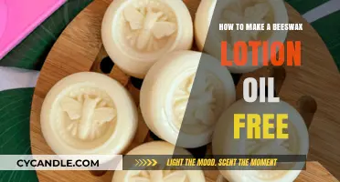 Crafting Oil-Free Beeswax Lotion: A Simple DIY Guide