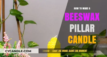 Crafting Beeswax Pillar Candles: A Step-by-Step DIY Guide