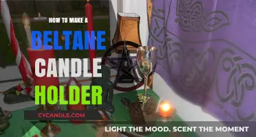Crafting a Festive Beltane Candle Holder: A Step-by-Step Guide