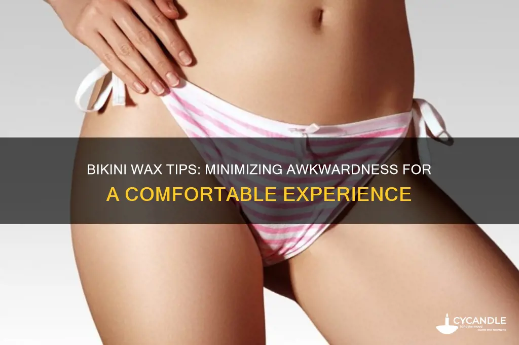 how to make a bikini wax less awkward