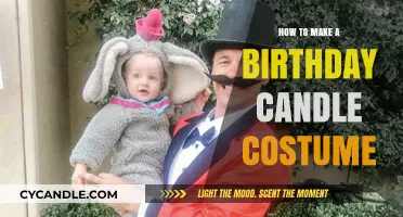 DIY Birthday Candle Costume: Easy, Fun, and Festive Dress-Up Guide