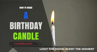 Crafting DIY Birthday Candles: A Simple Step-by-Step Guide