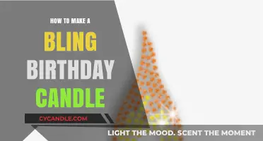 DIY Bling Birthday Candle: Easy Steps to Sparkle Your Celebration