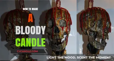 Crafting Creepy Bloody Candles: DIY Horror Decor Tutorial