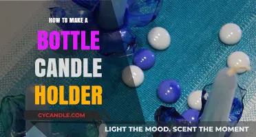 Crafting a Bottle Candle Holder: Easy DIY Guide