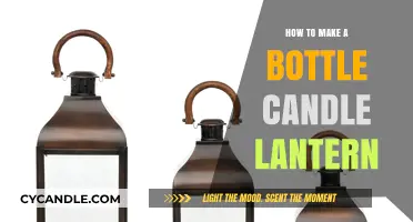 Crafting a Bottle Candle Lantern: Easy DIY Guide for Beginners