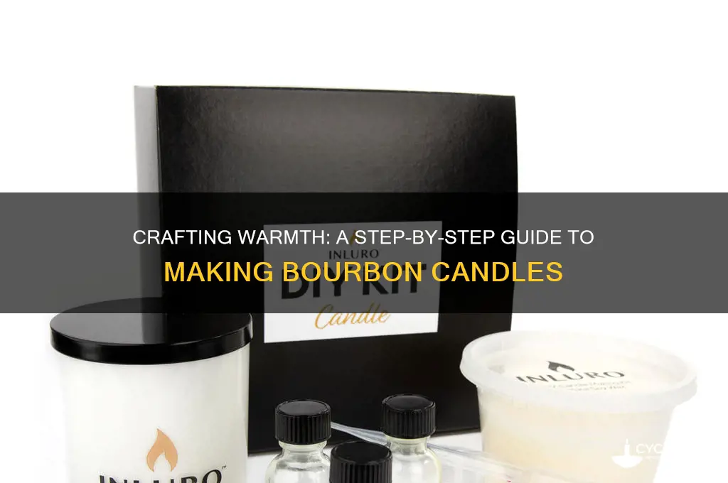 how to make a bourbon candle