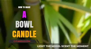 Crafting a Bowl Candle: Simple Steps for a Cozy DIY Project