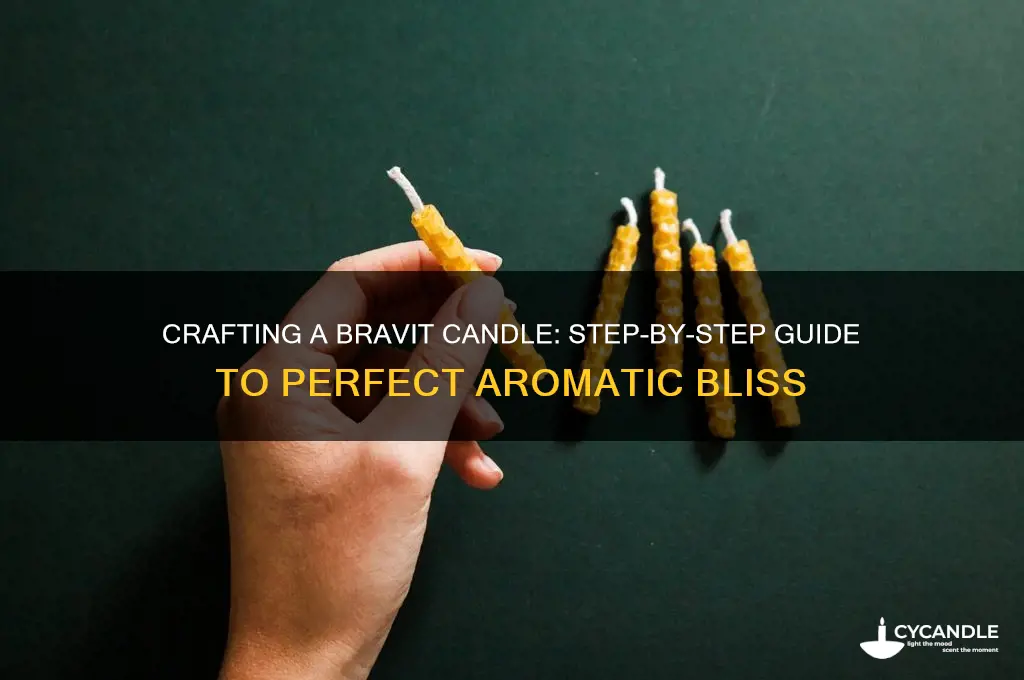 how to make a bravit candle