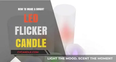 DIY Bright LED Flicker Candle: Easy Step-by-Step Guide