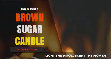 Crafting Warmth: DIY Brown Sugar Scented Candle Making Guide
