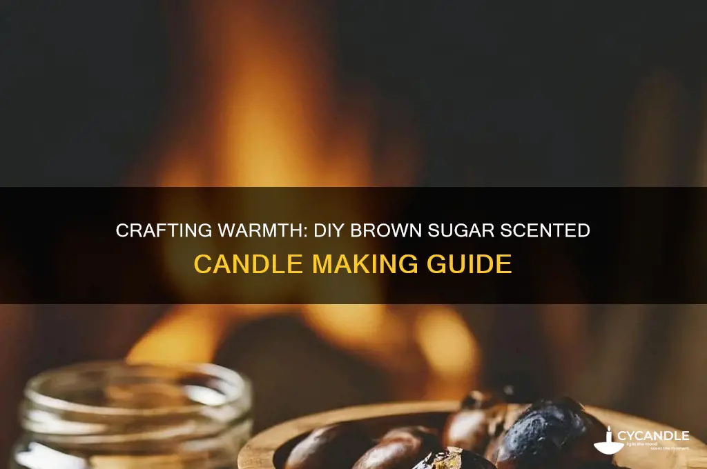 how to make a brown sugar candle