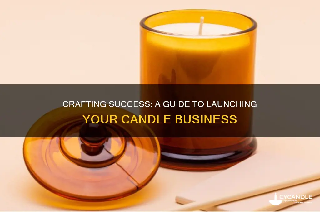 how to make a business selling candles