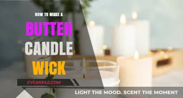 Crafting Butter Candle Wicks: A Simple DIY Guide for Beginners
