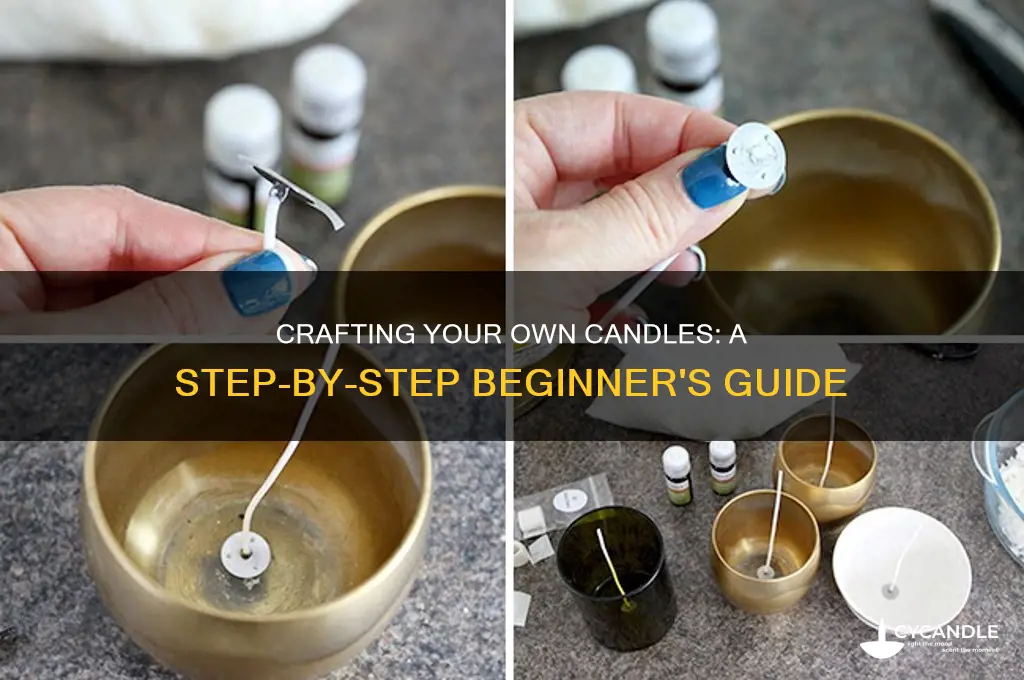 how to make a candl