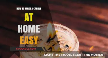 Simple DIY Candle Making: Easy Homemade Candle Crafting Guide