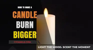 Maximize Your Candle's Flame: Tips for a Bigger, Brighter Burn