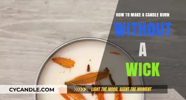 Candle Hack: Flame Without Wick – Creative Burning Techniques Revealed