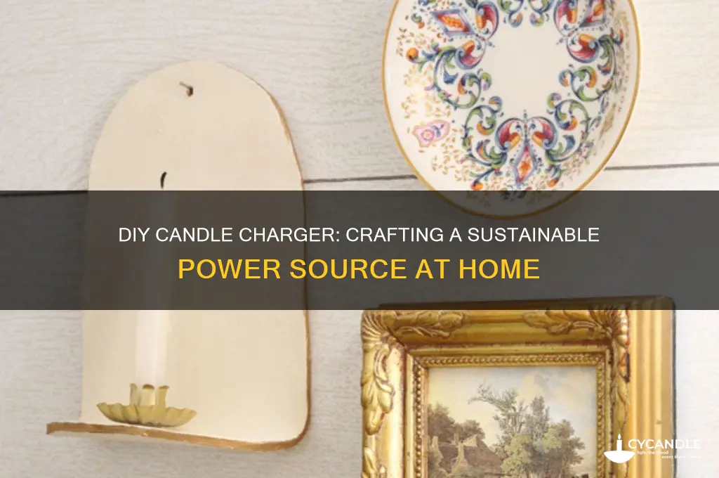 how to make a candle charger