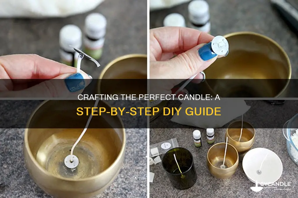 how to make a candle cl