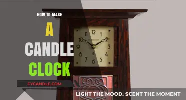 Crafting Time: A Step-by-Step Guide to Making a Candle Clock