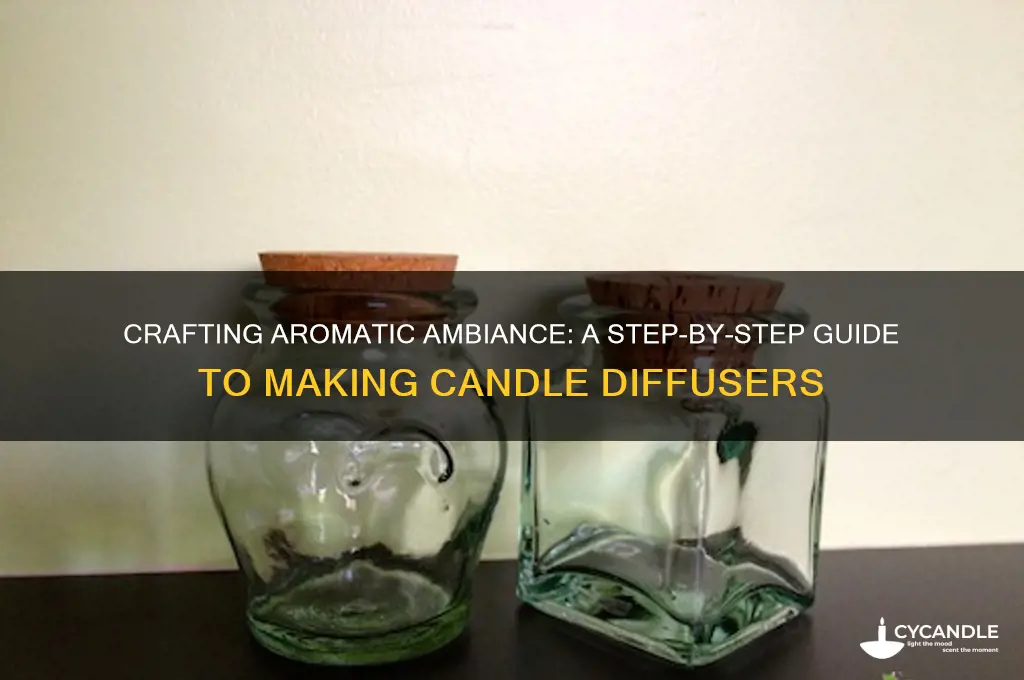 how to make a candle diffuser