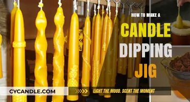 DIY Candle Dipping Jig: Crafting Perfect Tapered Candles at Home
