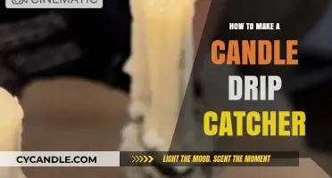 Crafting a Candle Drip Catcher: Simple DIY Guide for Mess-Free Ambiance