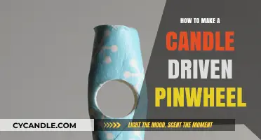 Crafting a Candle-Powered Pinwheel: Simple DIY Guide for Beginners