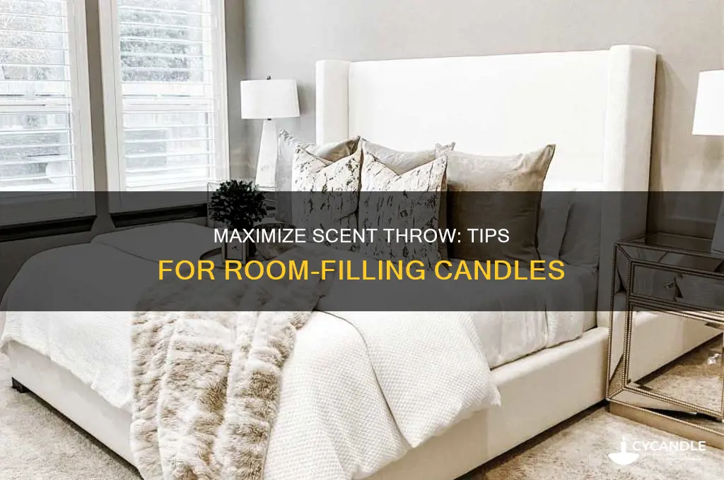 how to make a candle fill the room