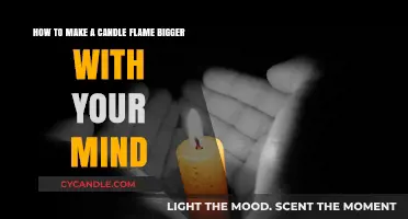 Amplify Your Candle's Flame: Mastering Mental Techniques for Bigger Glow