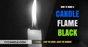 Creating a Striking Black Candle Flame: Techniques and Tips Revealed