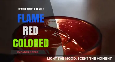 Create Striking Red Candle Flames: Simple Techniques for Vibrant Color
