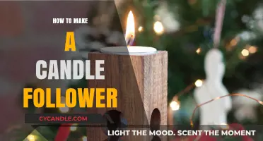 Crafting a Candle Follower: Simple DIY Guide for Beginners